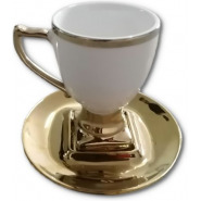6 Pc Tea Coffee Mugs Cups, Teapot Gift Set-White Cups Mugs & Saucers TilyExpress