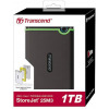 Transcend 1TB USB 3.1 Military Drop Tested External Hard Drive With 3 Layer Protection- Black,Green