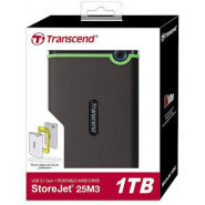 Transcend 1TB USB 3.1 Military Drop Tested External Hard Drive With 3 Layer Protection- Black,Green External Hard Drives TilyExpress 2