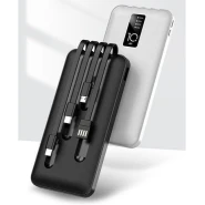 Premium 20,000 mAh Digital Display Charging Power Bank- Black, White Portable Power Banks TilyExpress 2