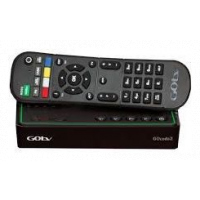 Gotv Full Package Decoder + Antenna + 1 Month GOvalue Subscription - Black