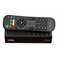 Gotv Full Package Decoder + Antenna + 1 Month Subscription - Black