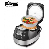 Dsp 5 Litre Digital Smart Steam Multifunction Rice Cooker,Black