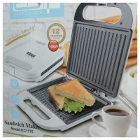 Dsp Sandwich Maker Bread Toaster - White