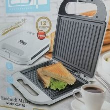 Dsp Sandwich Maker Bread Toaster - White