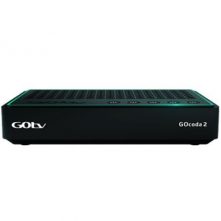 Gotv Full Package Decoder + Antenna + 1 Month Subscription – Black Satellite TV Equipment