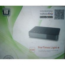 Startimes Decoder + 1 Month Subscription Package + HDMI port – Black Satellite TV Equipment