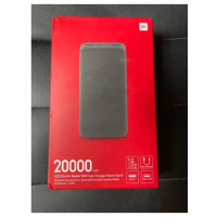 XIAOMI 20000mAh Redmi MI Power Bank, Fast Charge, Two-Way 18W Fast Charge Black