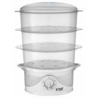 Russell Hobbs Satin Quartz Food Steamer 9litre-White