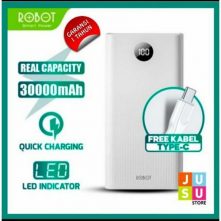 Robot RT30 30000mAh Power Bank – Black Portable Power Banks TilyExpress
