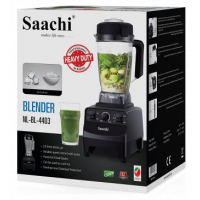 Saachi NL-BL-4403 2L Multi-Functional Heavy-duty Commercial Blender Juicer -Black