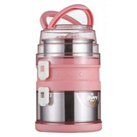 2.1L Preservation Food Lunch Box Container Flask With Spoon and Fork, Color May Vary Lunch Boxes TilyExpress 3