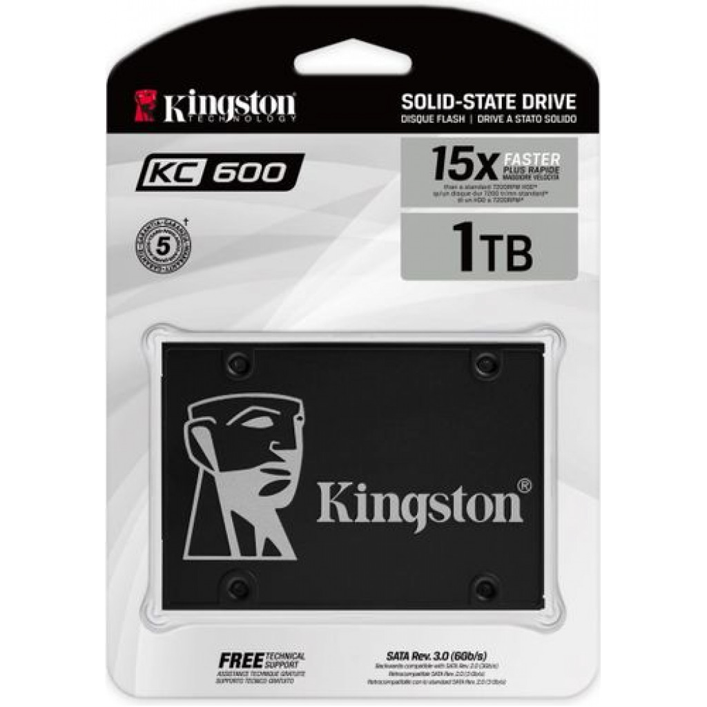 Kingston 1TB Solid State Super Drive - Black