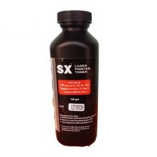 SX Laser Printer Black Powder Toner 140gm Original Refill - Black