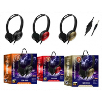 GM-008 Wired Gaming Headset Stereo Volume Control-Black