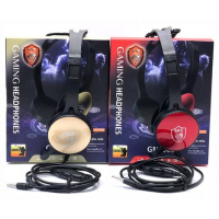 GM-008 Wired Gaming Headset Stereo Volume Control-Black Headphones TilyExpress 3