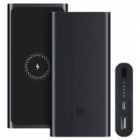 Mi Xiaomi Redmi Wireless Power Bank 10000mAh (Black, with Type-C Support, 18W Fast Charging)