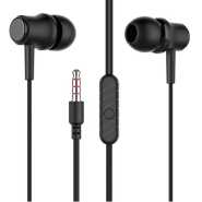 Pure J2 In Ear Sports Wired Headsets Power Bass Sound Earphones - Black