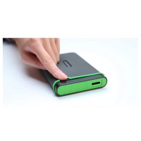 Transcend 1TB USB 3.1 Military Drop Tested External Hard Drive With 3 Layer Protection- Black,Green