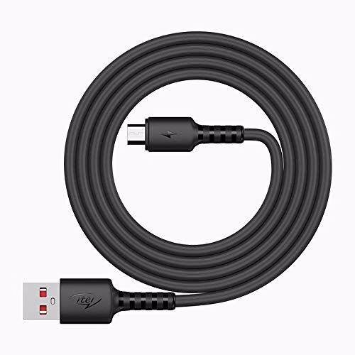 Itel ICD-21 Data Cable ( Fast Charging) 1 m Micro USB Cable (Black)