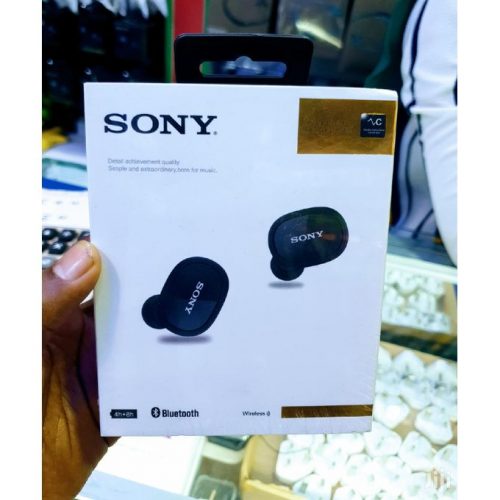 Sony True Wireless Street Buds Headsets Bluetooth 5.0 Earbuds (Black/White)