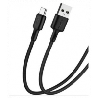 Oraimo Duraline OCD-C53 USB Type C Data and Charging Cable Charger For All Samsung phones- Black