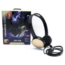 GM-008 Wired Gaming Headset Stereo Volume Control-Black