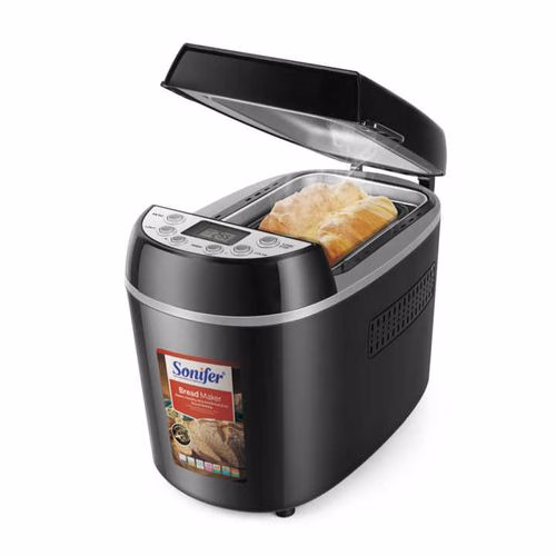 Sonifer Automatic Electric Programmable Digital Bread Maker Machine, Black