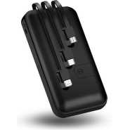 Excellent 20,000mAH 3X Portable Power Bank – Black/White Portable Power Banks TilyExpress 2