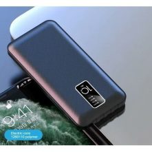 Premium 20,000 mAh Digital Display Charging Power Bank- Black, White