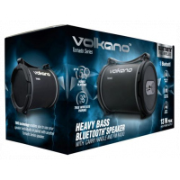 Volkano VK-30003-BK Tornado Series Heavy Bass Bluetooth Speaker - Black