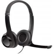 Logitech H390 Wired Headset, Stereo Headphones with Noise-Cancelling Microphone Headphones TilyExpress 2