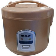 Marado Rice Cooker-2 litres-400W – Brown,Color May Vary