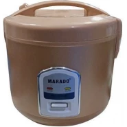 Marado Rice Cooker-2 litres-400W - Brown,Color May Vary