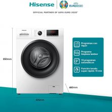 Hisense 7kg WFPV7012EM Front Loading Washing Machine – Grey Black Friday TilyExpress