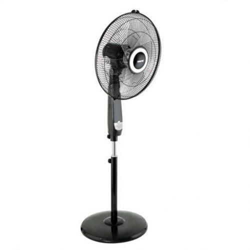 Geepas 16" Stand Fan with Remote Control - Black