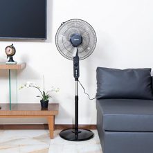 Geepas 16 Inch Stand Fan, Black - Gf9488