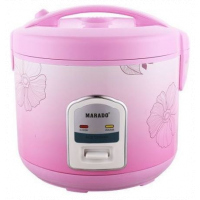 Marado Rice Cooker-2 litres-400W - Brown,Color May Vary