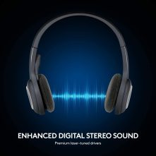 Logitech Over-The-Head Wireless Headset H600 Headphones TilyExpress