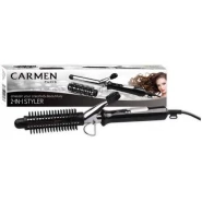 Carmen Paris Everyday Hair Care 2-In-1 Styler – Black Styling Tools & Appliances TilyExpress 2