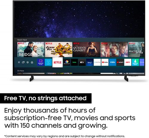 SAMSUNG 65-Inch Class Crystal UHD  - 4K UHD HDR Smart TV