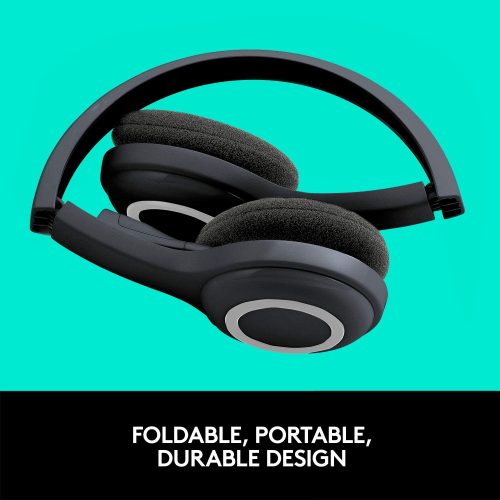 Logitech Over-The-Head Wireless Headset H600 Headphones TilyExpress 13