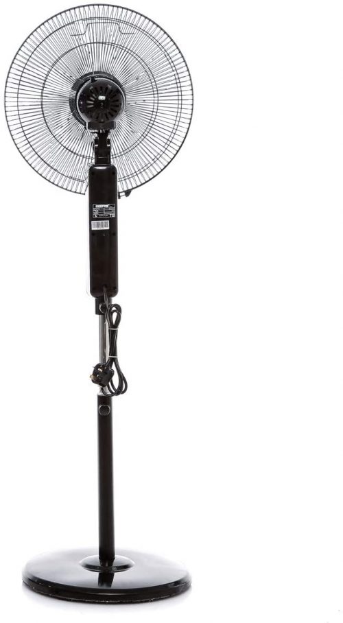 Geepas 16 Inch Stand Fan, Black - Gf9488