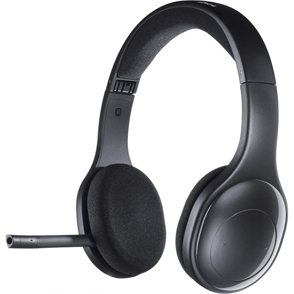 Logitech H800 Bluetooth Wireless Headset with Mic for PC, Tablets and Smartphones, Black Headphones TilyExpress