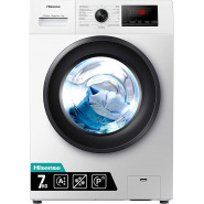 Hisense WFPV7012EM 7Kg Washing Machine with 1200 rpm – Silver  – A+++ Rated [Energy Class A+++] Washing Machines
