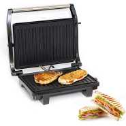 Geepas Sandwich Grill Maker - Ggm5394, Silver