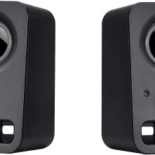 Logitech Multimedia Speakers Z150 with Stereo Sound for Multiple Devices, Black Computer Speakers TilyExpress