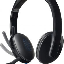 Logitech High-performance USB Headset H540 for Windows and Mac, Skype Certified