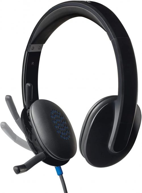 Logitech High-performance USB Headset H540 for Windows and Mac, Skype Certified