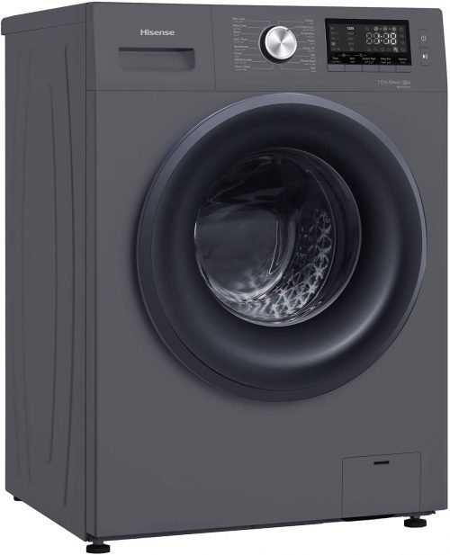 Hisense 7kg  Front Loader Washing Machine WFHV7012S – Grey Black Friday TilyExpress 5